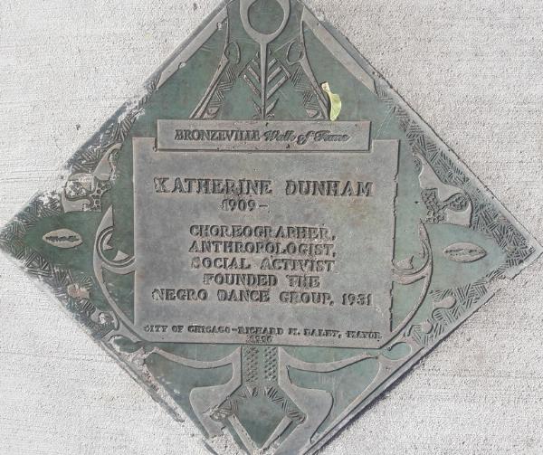 A place.Bronzeville Walk of Fame.